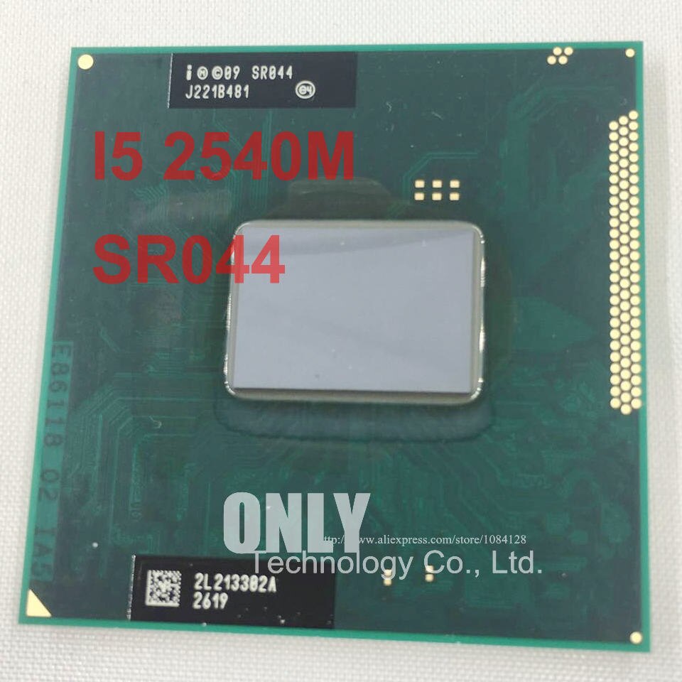     ھ i5 2540M CPU 3M 2.6GHz  G2 ..